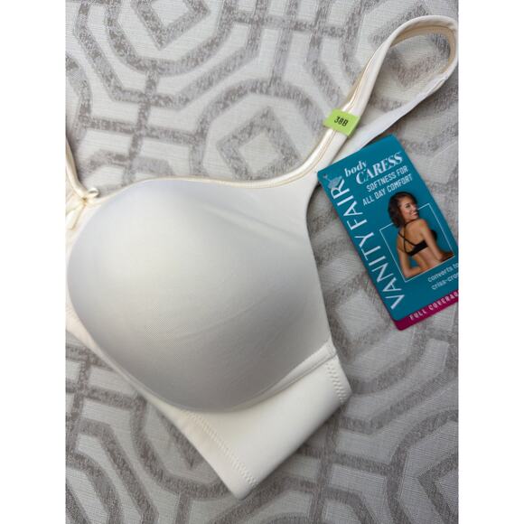Vanity Fair Body Caress Wirefree converts to criss cross #72335 Size 38B NWT - Picture 2 of 5